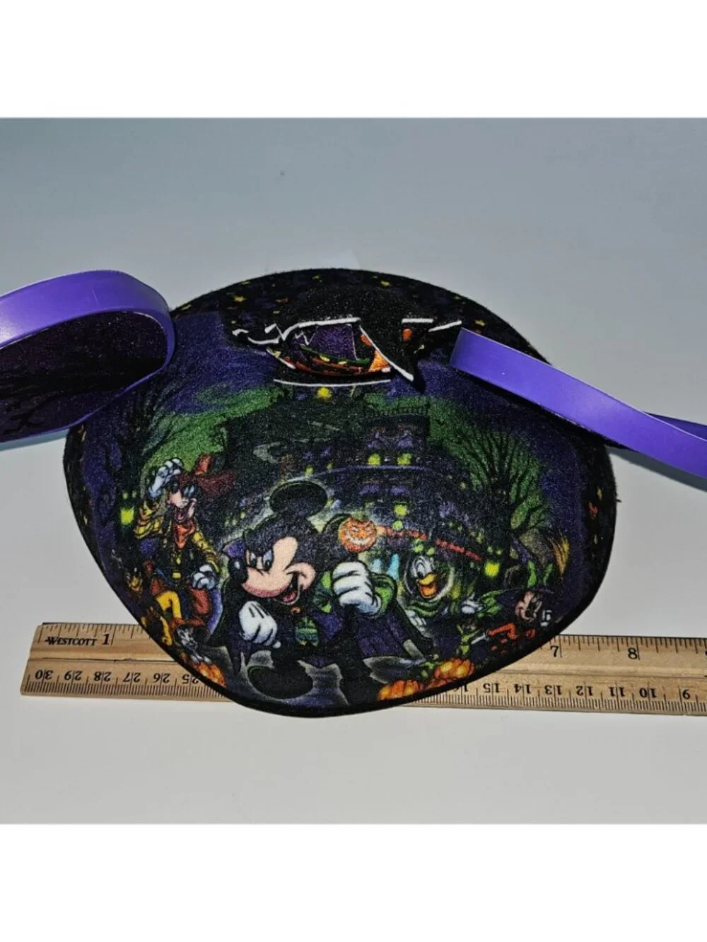 Disney Parks Halloween Haunted Mansion House Vampire Mickey Ears Hat Goofy w/TAG
